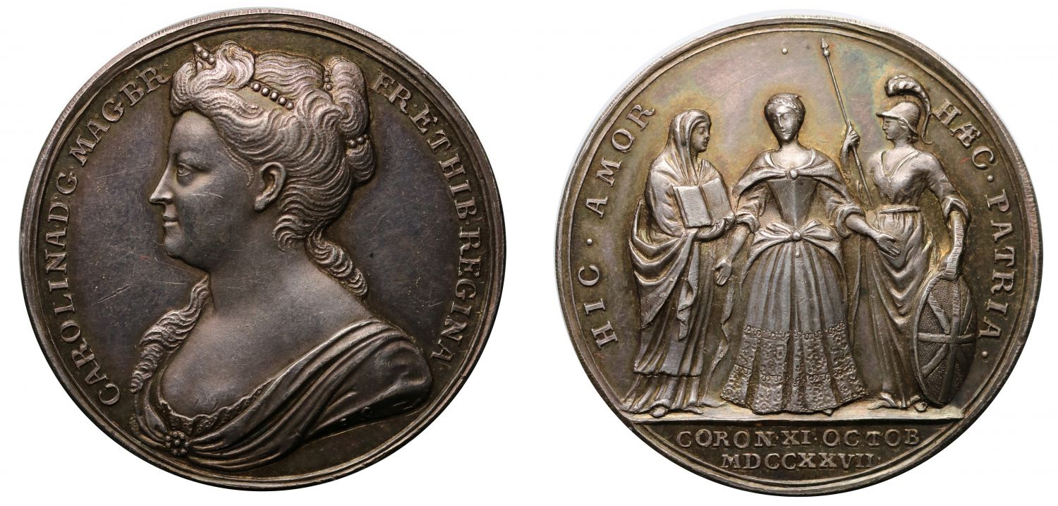 Coronation of Caroline, 1727.