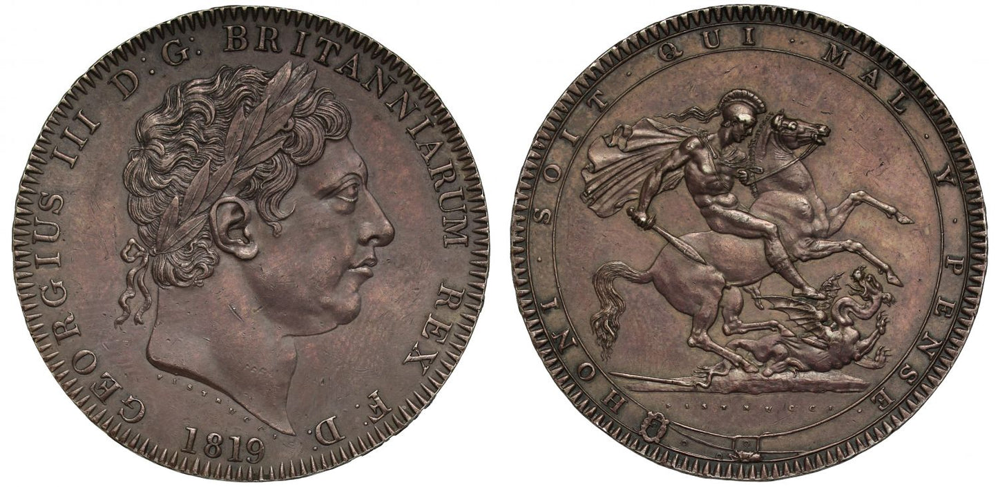 George III 1819 Crown LX