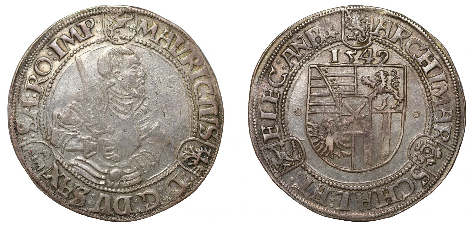 Germany, Saxony Thaler 1549