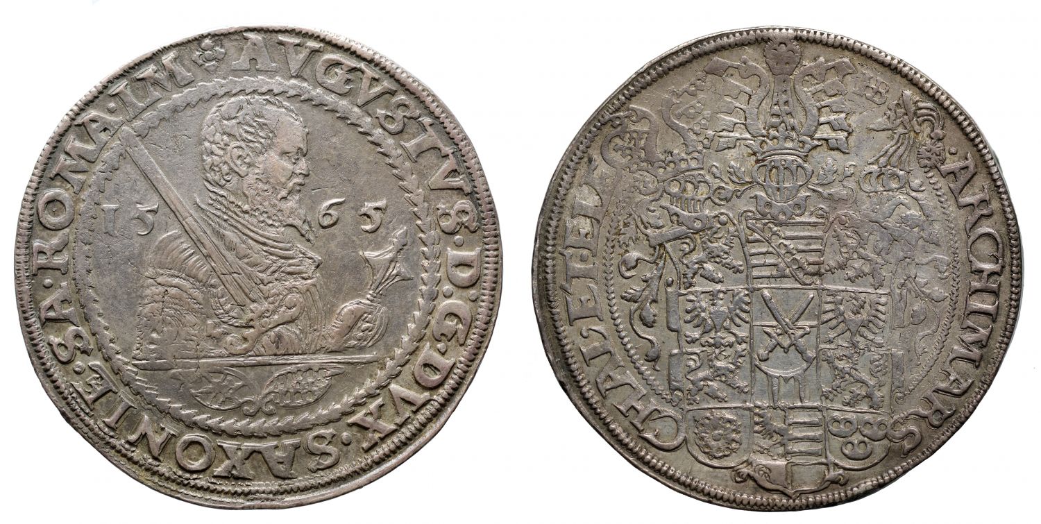 Germany, Saxony Thaler 1565