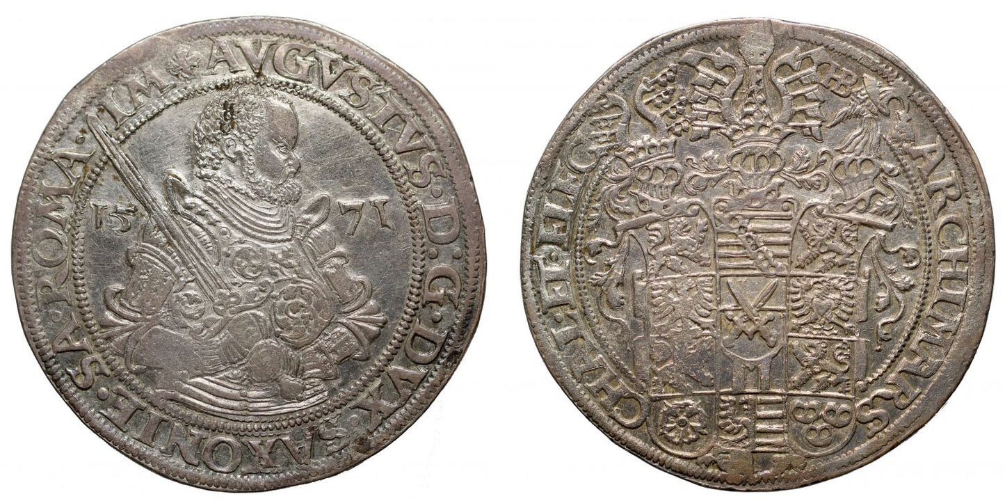 Germany, Saxony Thaler 1571