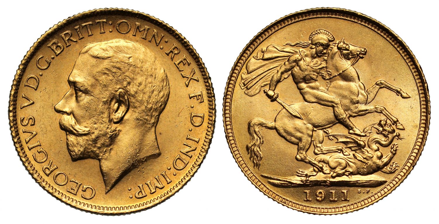George V 1911 S Sovereign