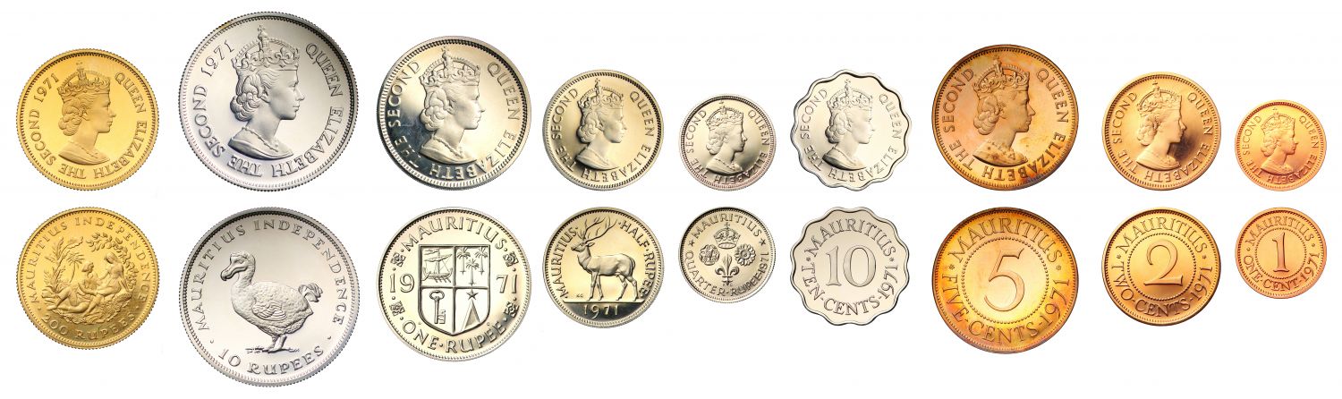 Mauritius Proof Set, 1971.
