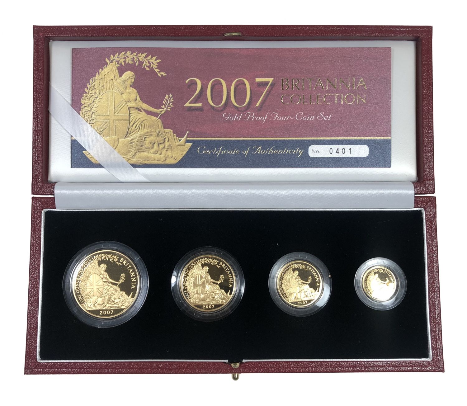 Britannia 2007 gold proof Set