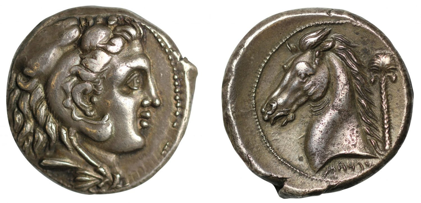 Siculo-Punic (c.300 BC), Silver Tetradrachm