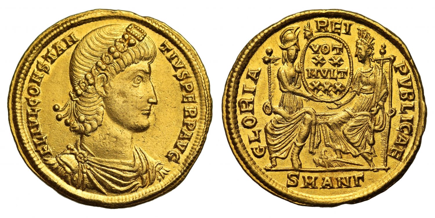 Constantius II, Gold Solidus, Mint of Antioch