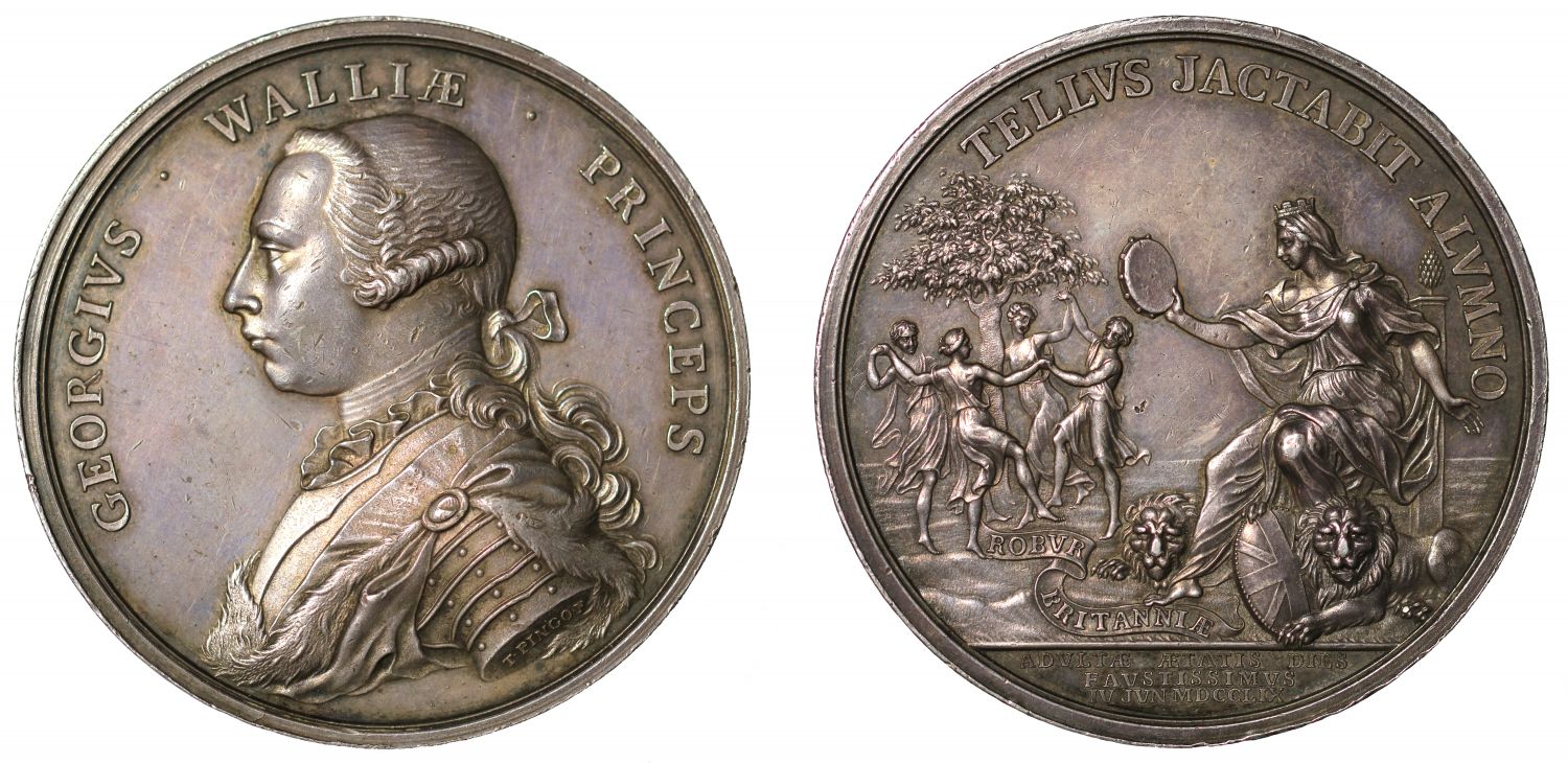 Majority of George, Prince of Wales, 1759.