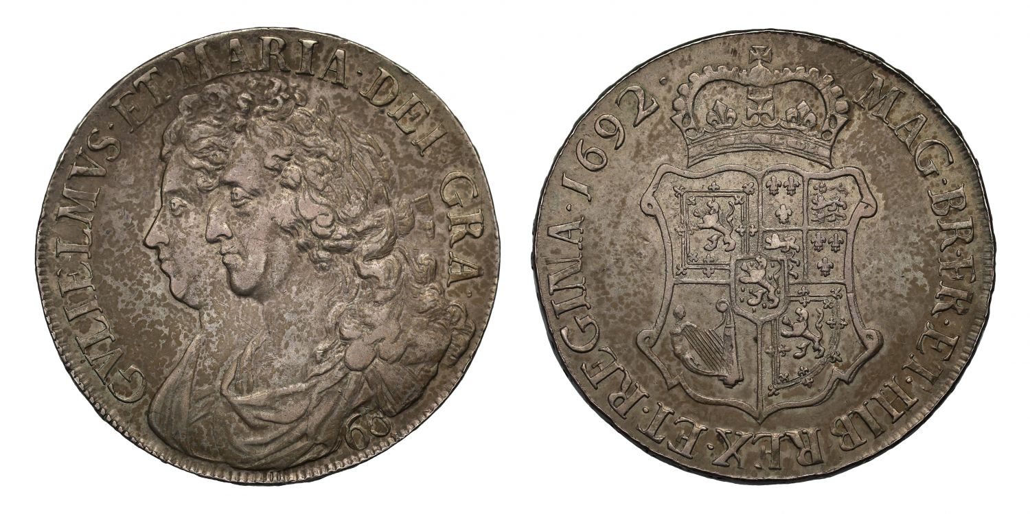 Scotland, William and Mary 1692 Sixty Shillings