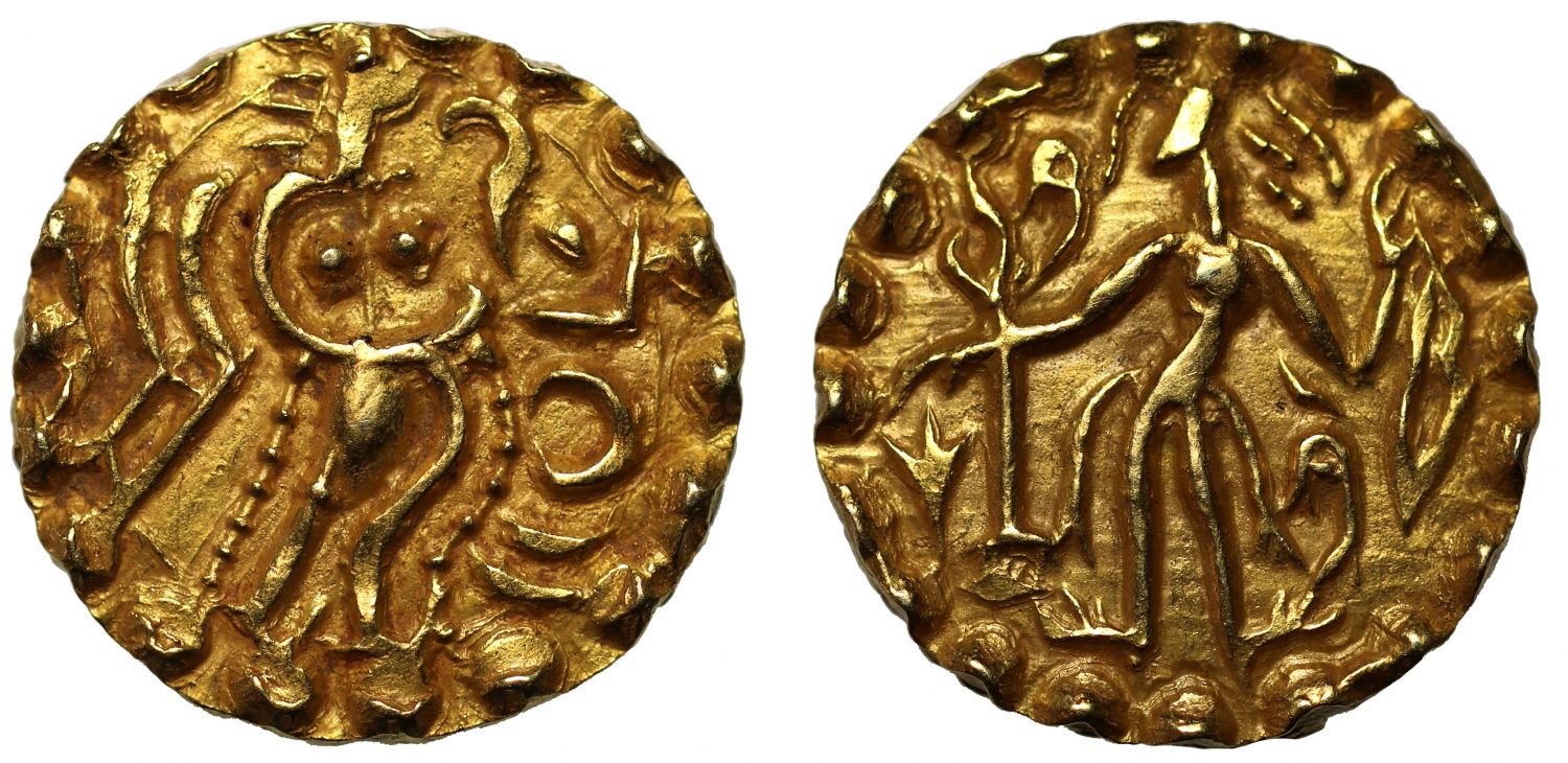 Post-Gupta, Samatata, Gold Stater.
