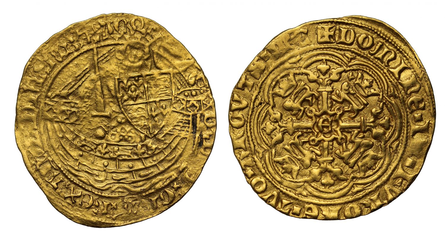 Edward III Half-Noble, Transitional Treaty Period