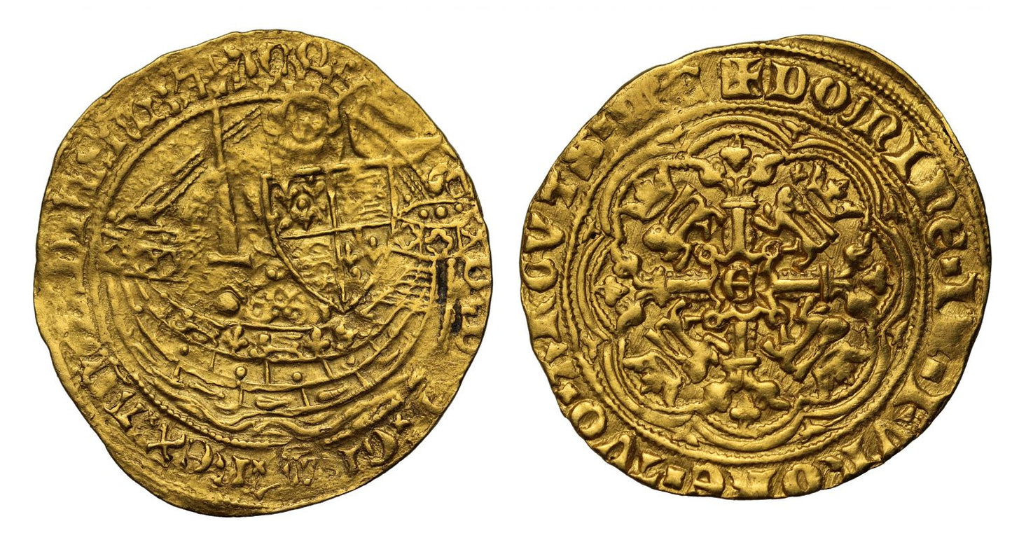 Edward III Half-Noble, Transitional Treaty Period