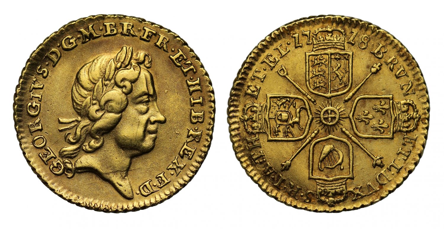 George I 1718 Quarter Guinea