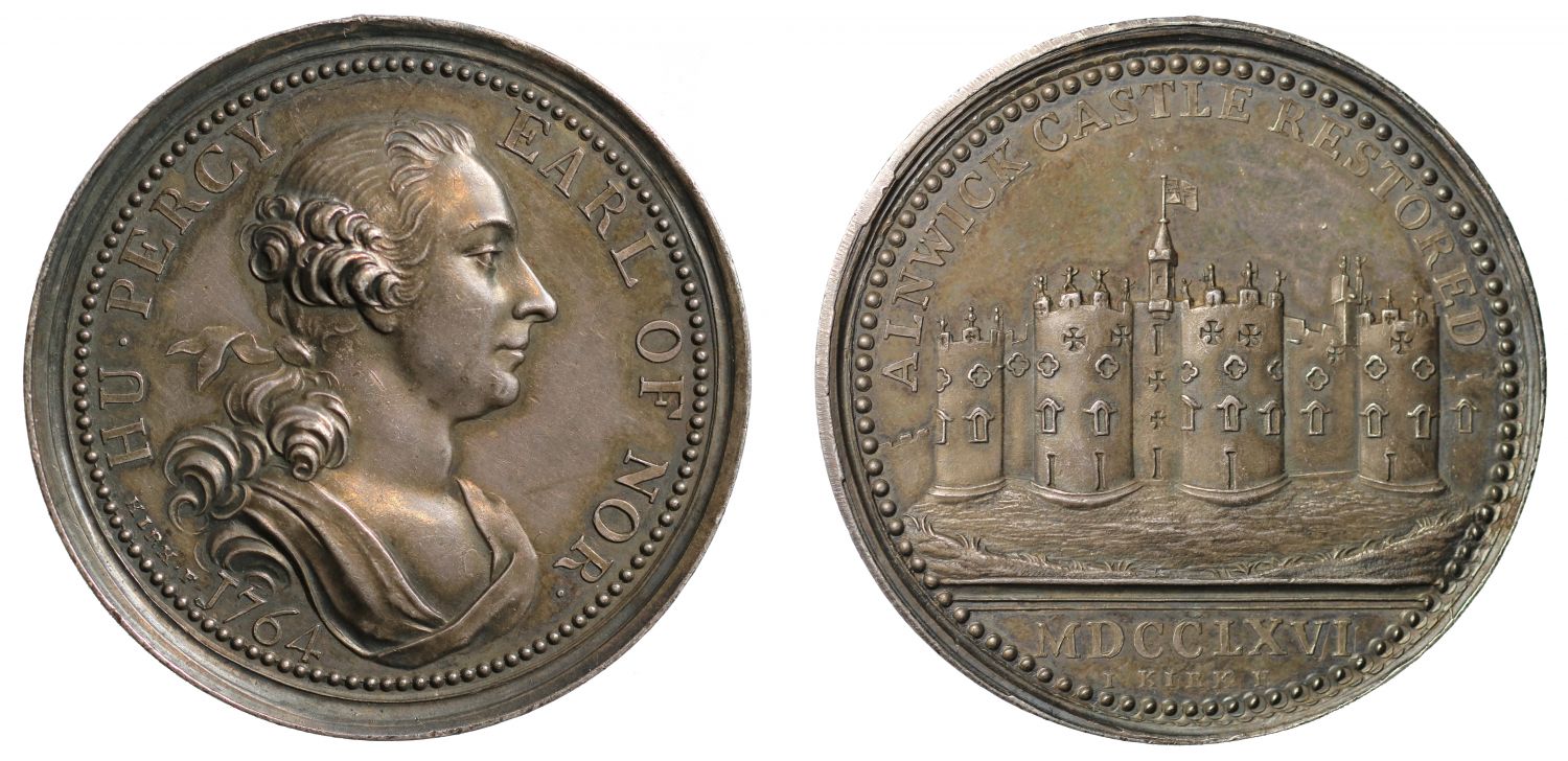 Restoration of Alnwick Castle, 1766.
