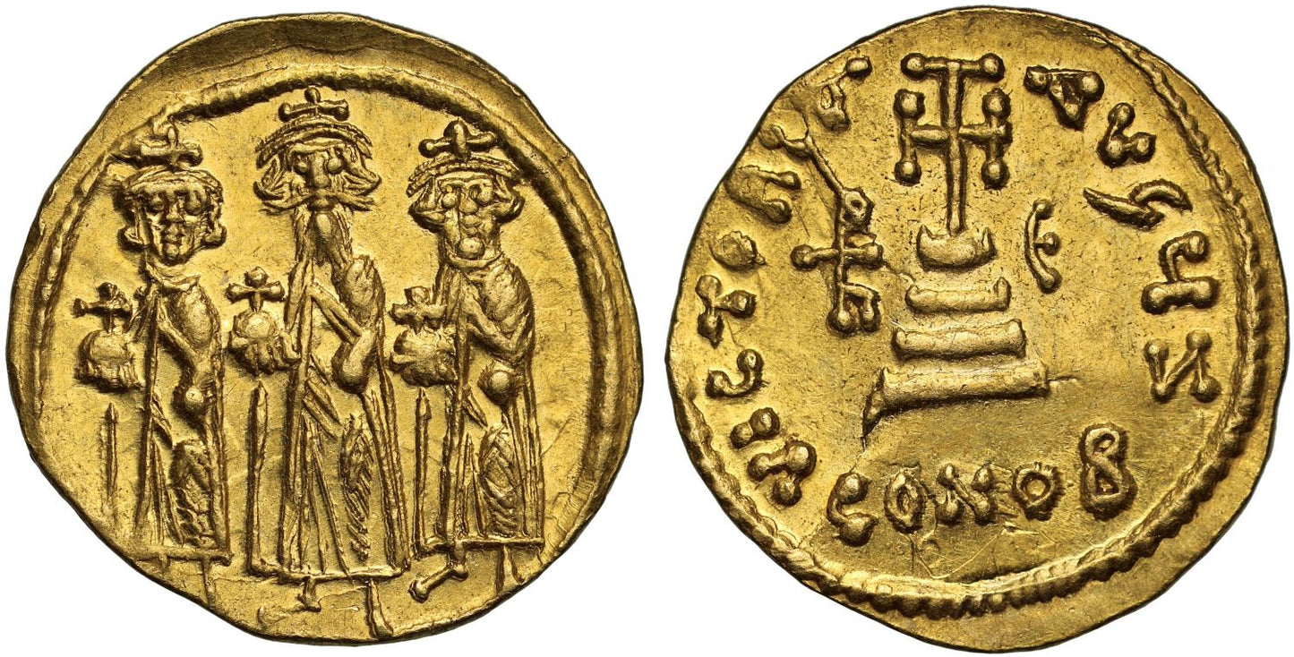 Heraclonas, Gold Solidus, Constantinople
