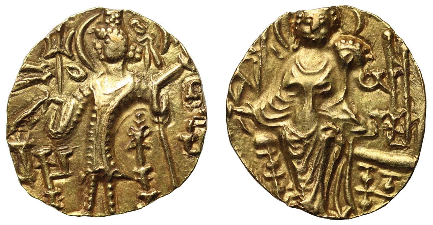 Kushan, Vasu Deva III, Gold Stater.