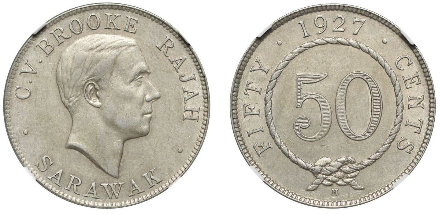 Sarawak 1927H 50-Cents