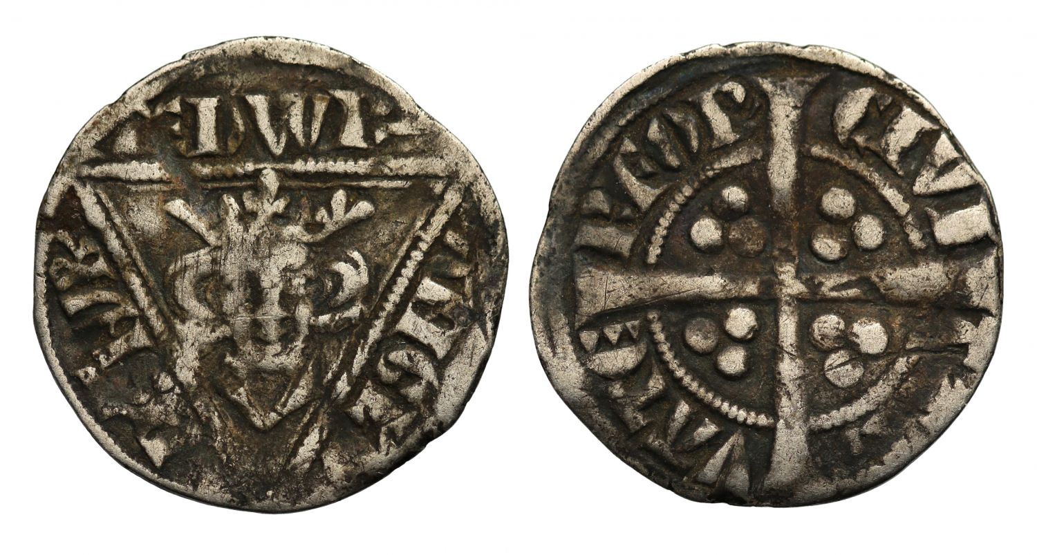 Ireland, Edward I Halfpenny type III