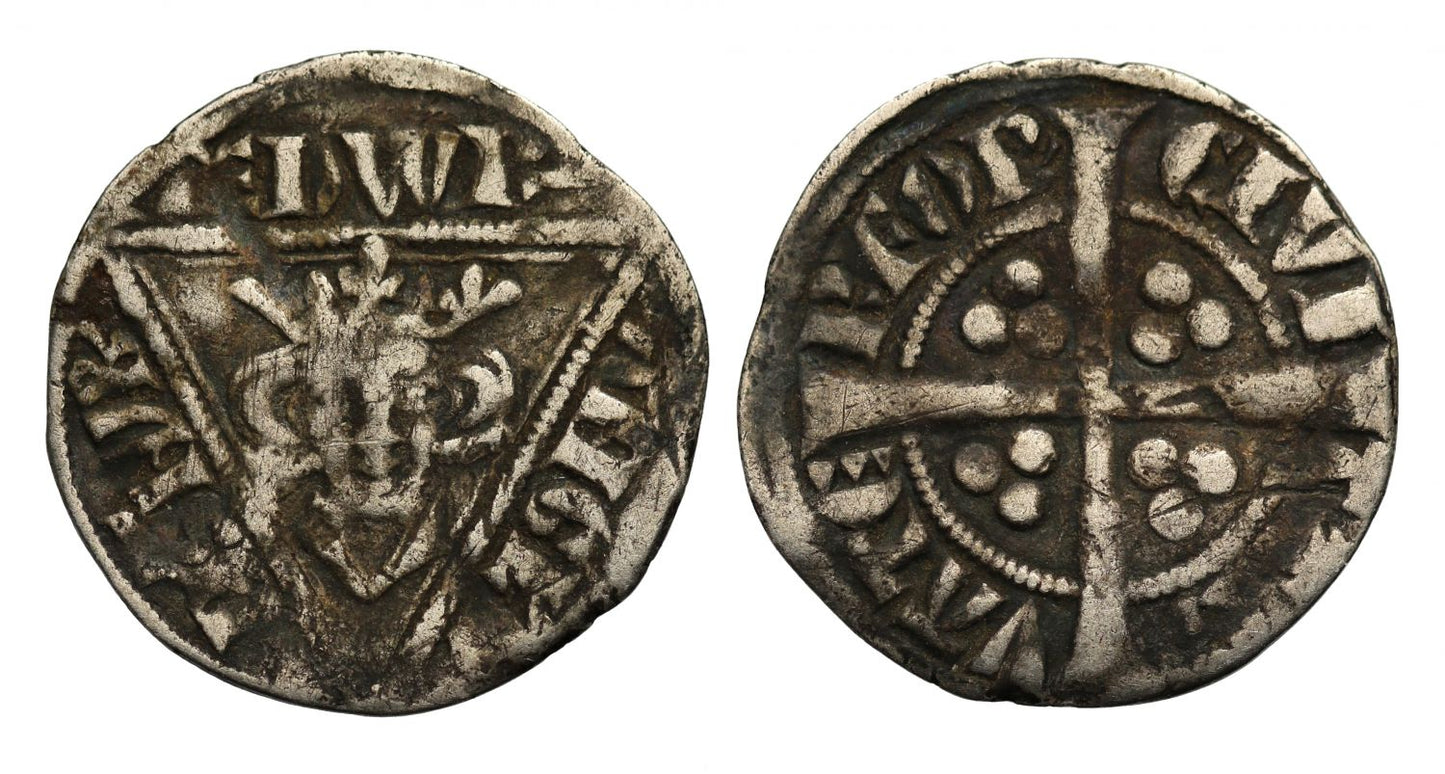 Ireland, Edward I Halfpenny type III