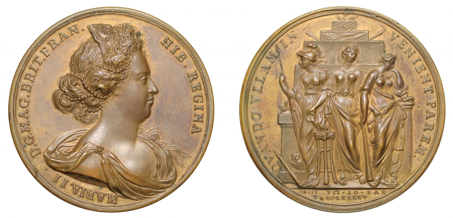 Death of Queen Mary, 1695