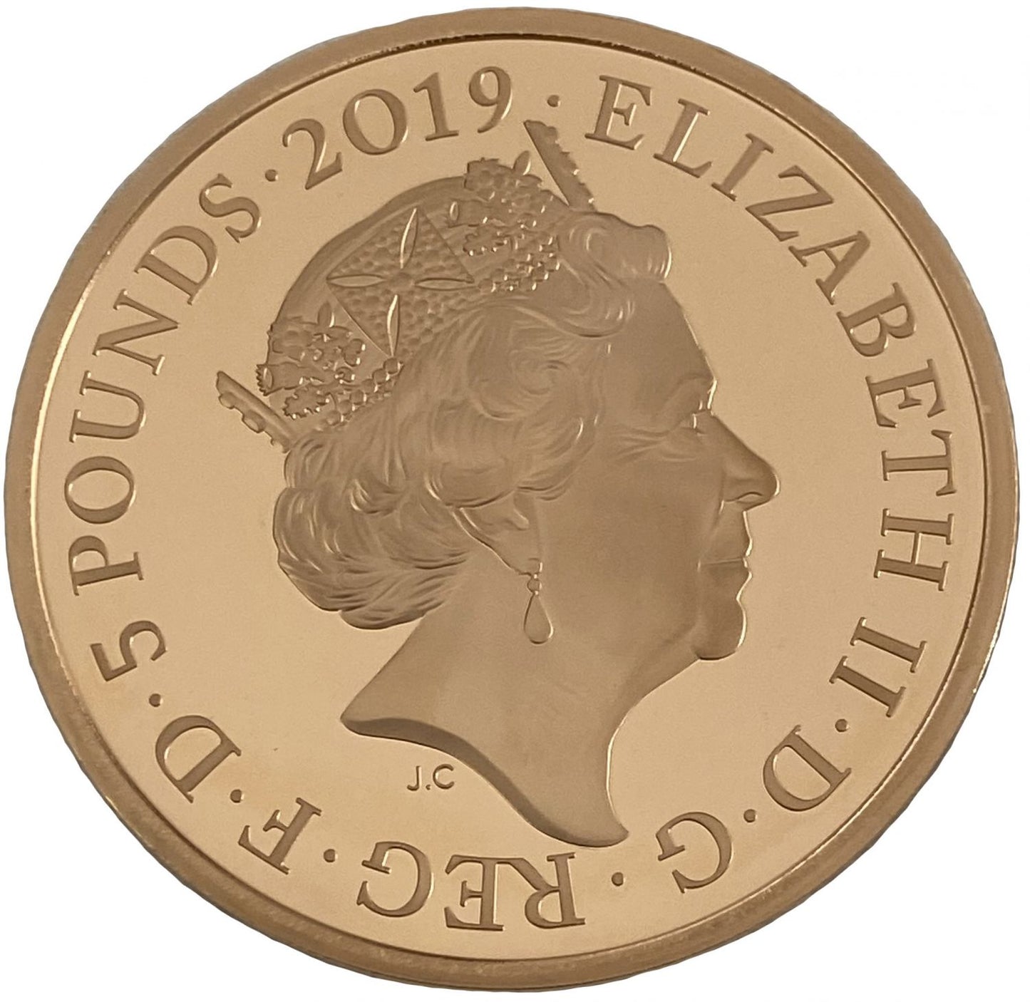 * Elizabeth II 2019 PF70 UCAM Five Pounds - Victoria Bicentenary