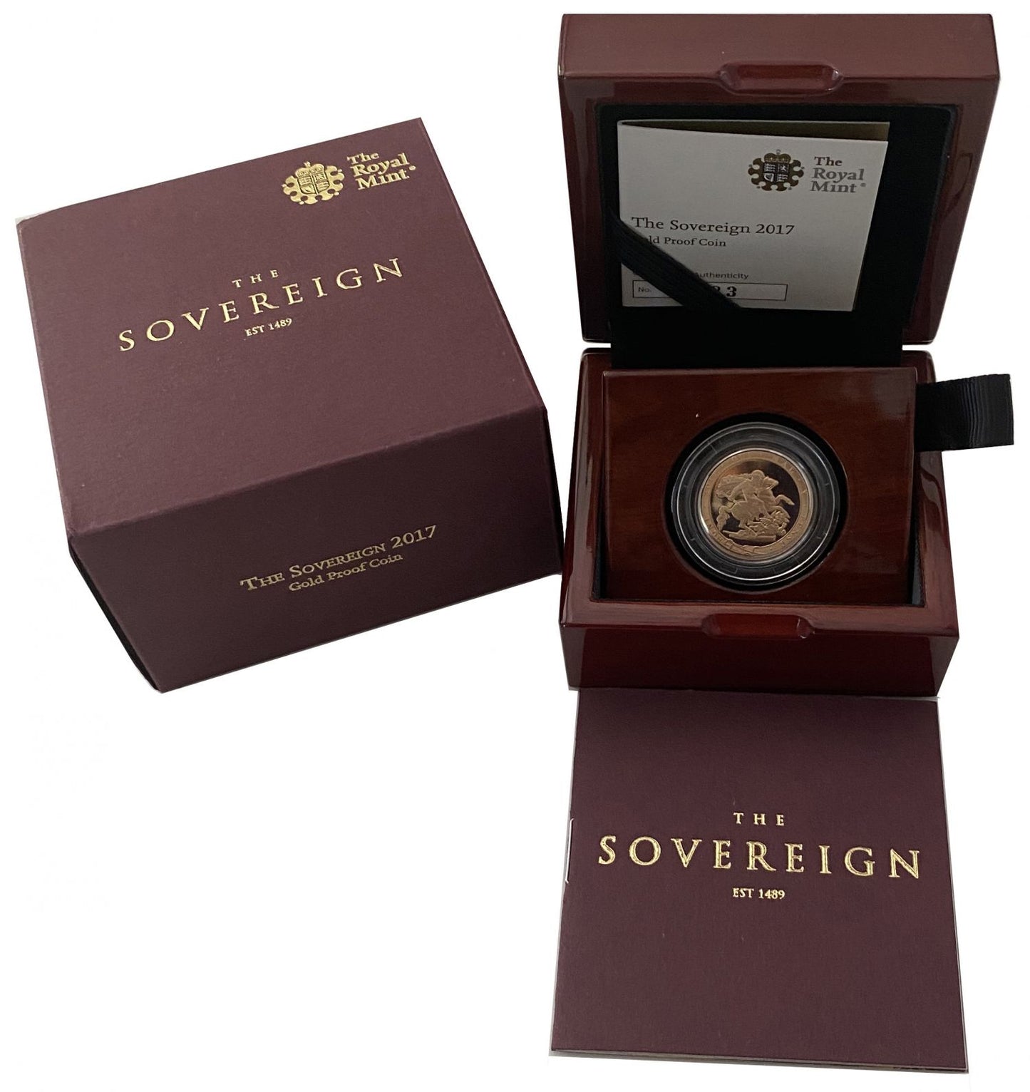 * Elizabeth II 2017 proof Sovereign