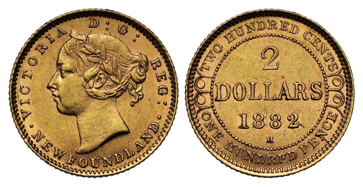 Canada 2-Dollars 1882H