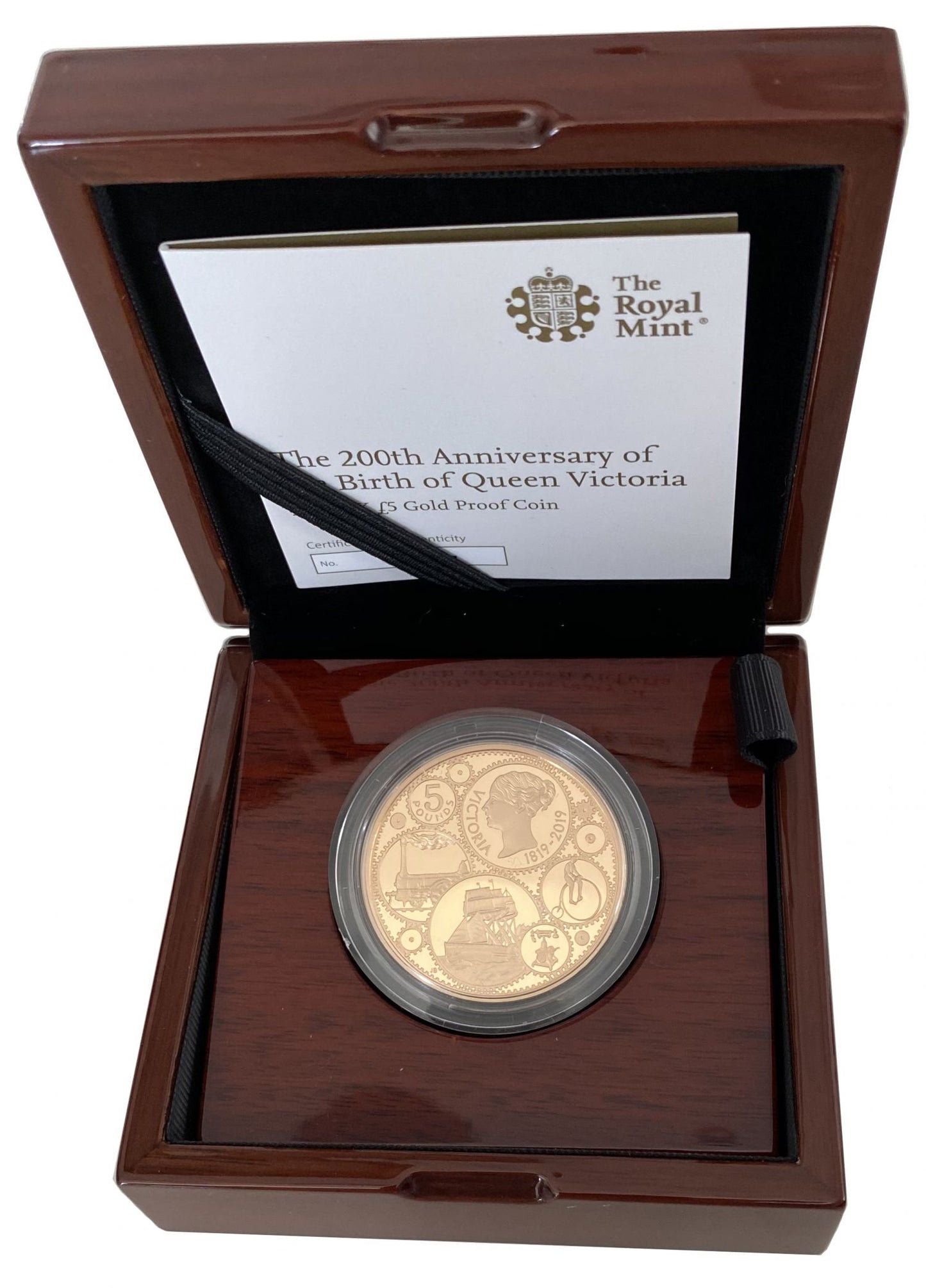 * Elizabeth II 2019 PF69 UCAM Five-Pounds - Victoria 200th Anniversary