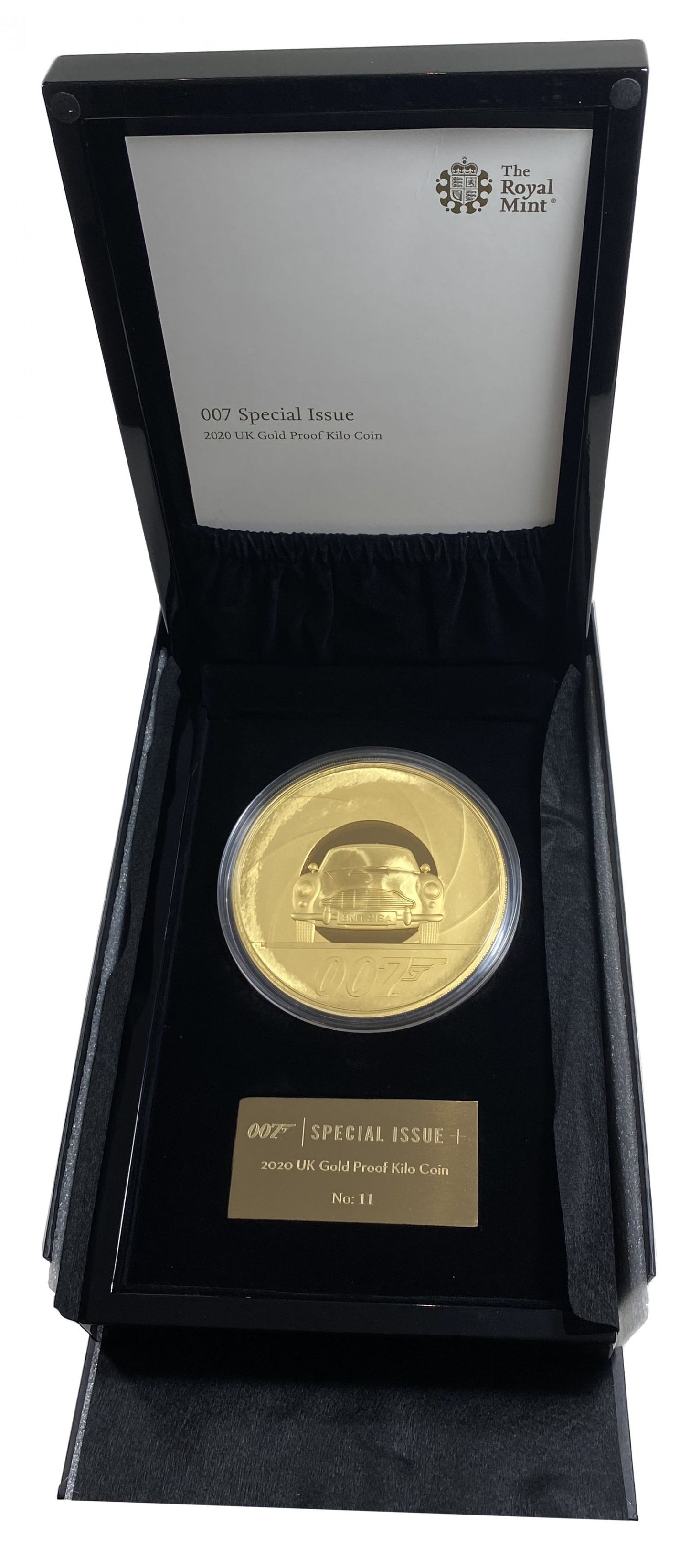 Elizabeth II 2020 1 kilo gold proof £1,000 James Bond Special Issue