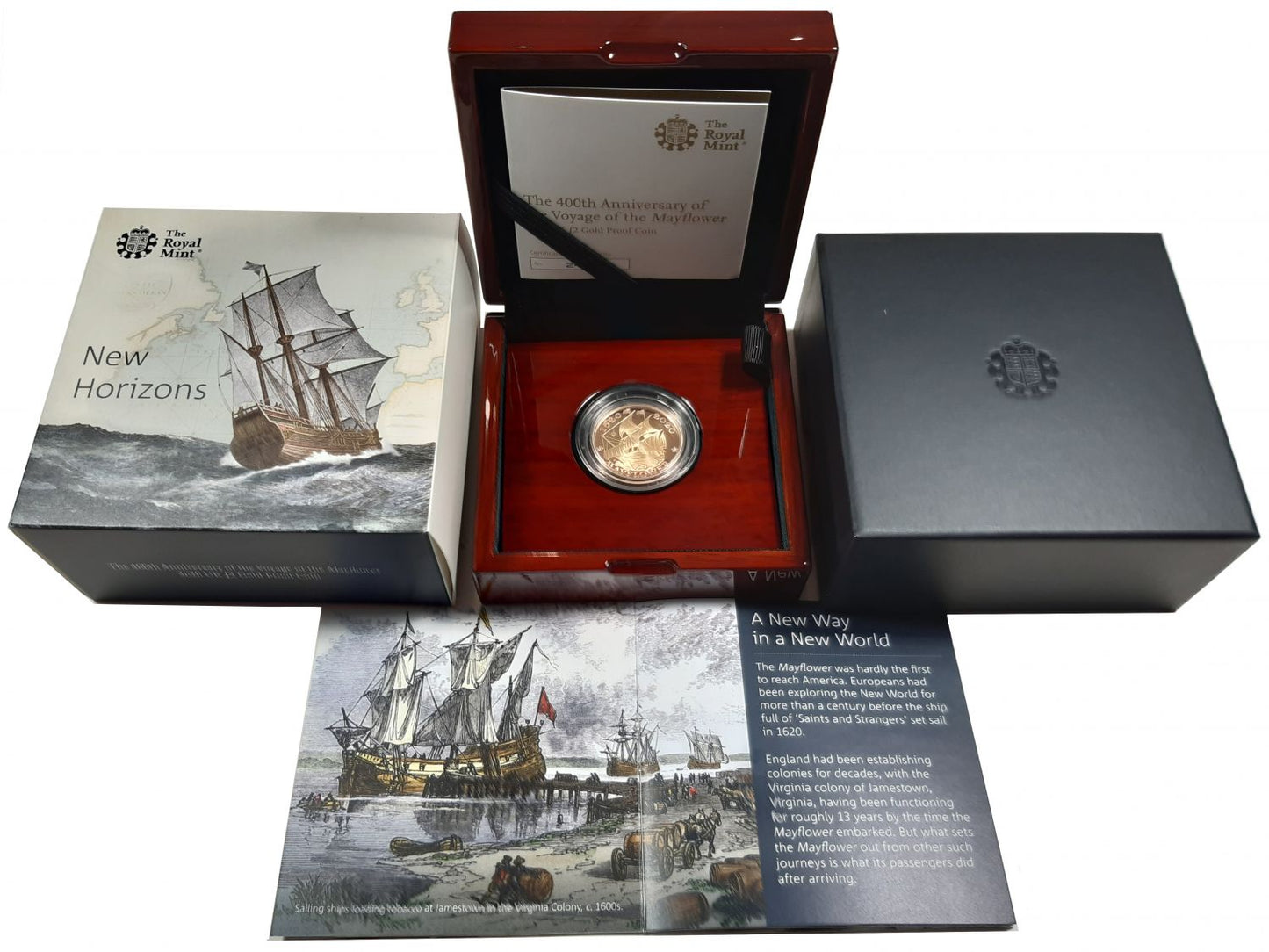 Elizabeth II 2020 proof Two-Pounds - Mayflower