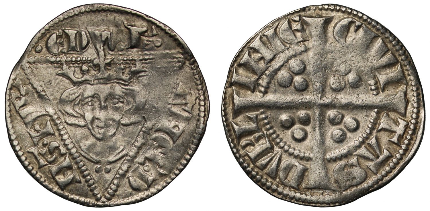 Ireland, Edward I Penny, Dublin, type 1b