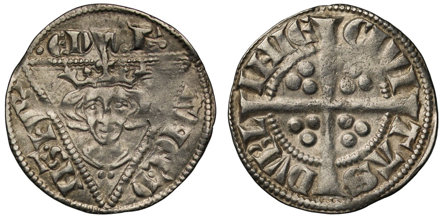 Ireland, Edward I Penny, Dublin, type 1b