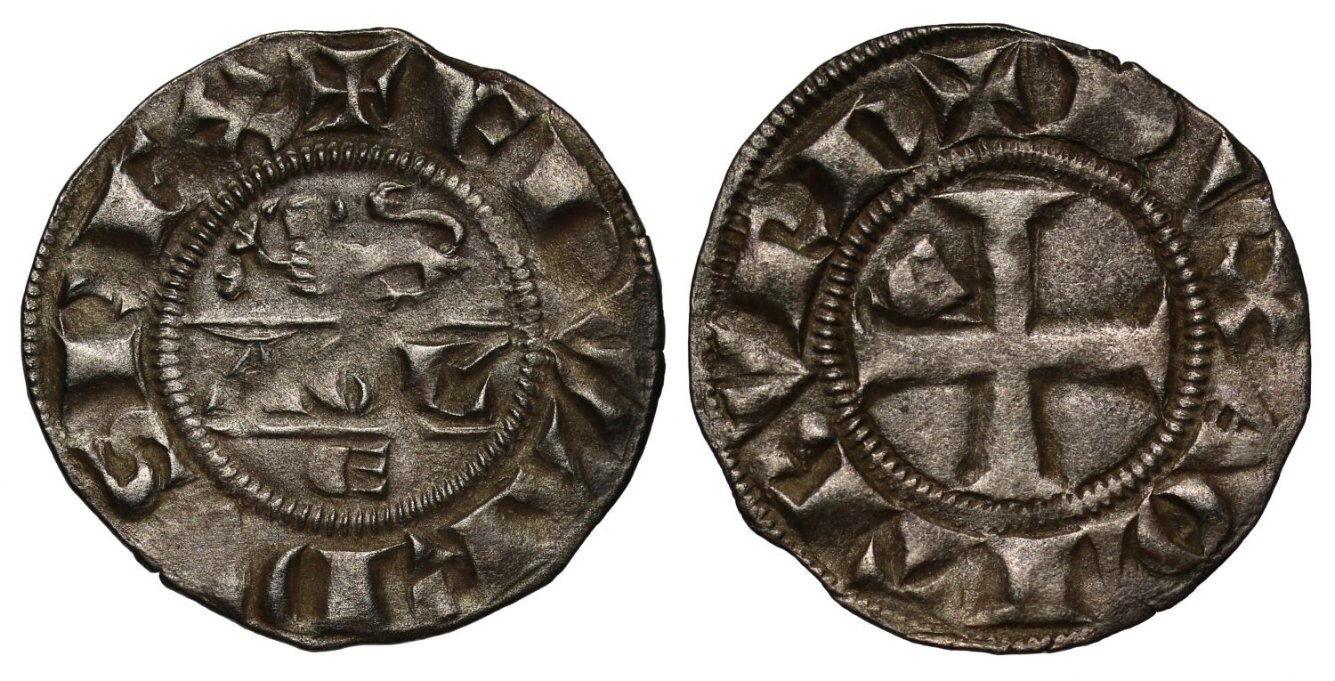 Anglo Gallic, Edward I silver Denier, Bordeaux mint