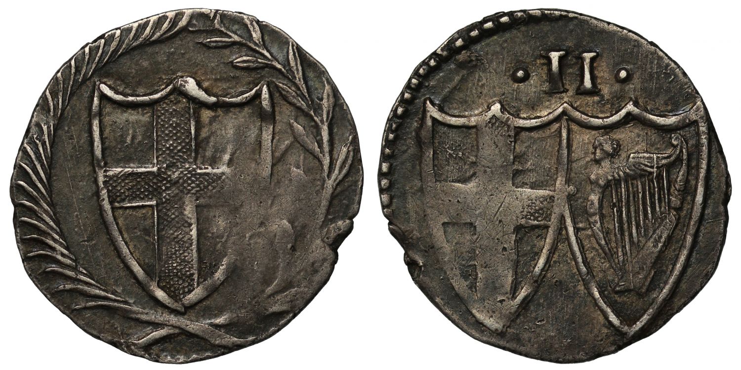 Commonwealth Halfgroat of Two Pence