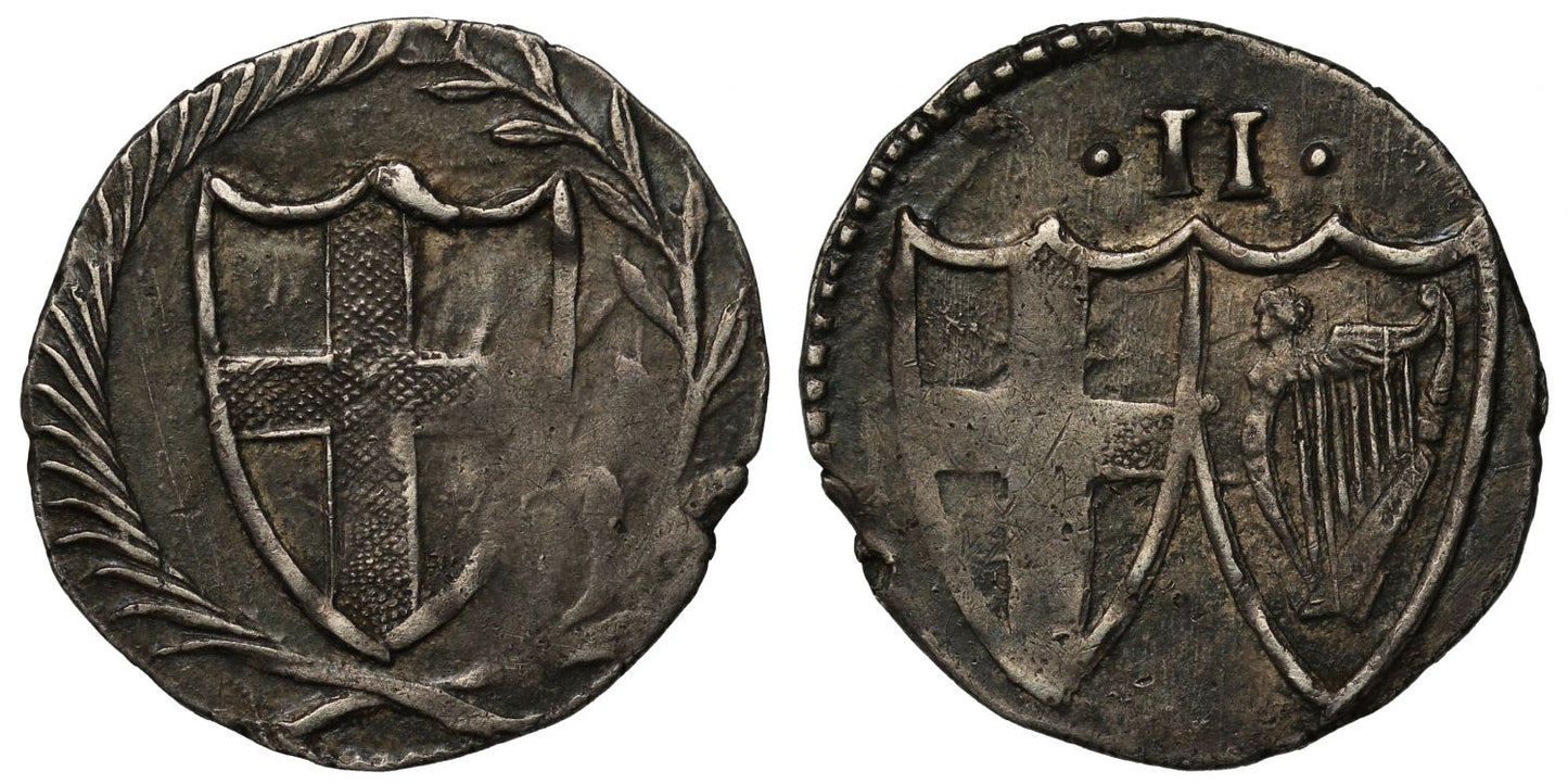 Commonwealth Halfgroat of Two Pence