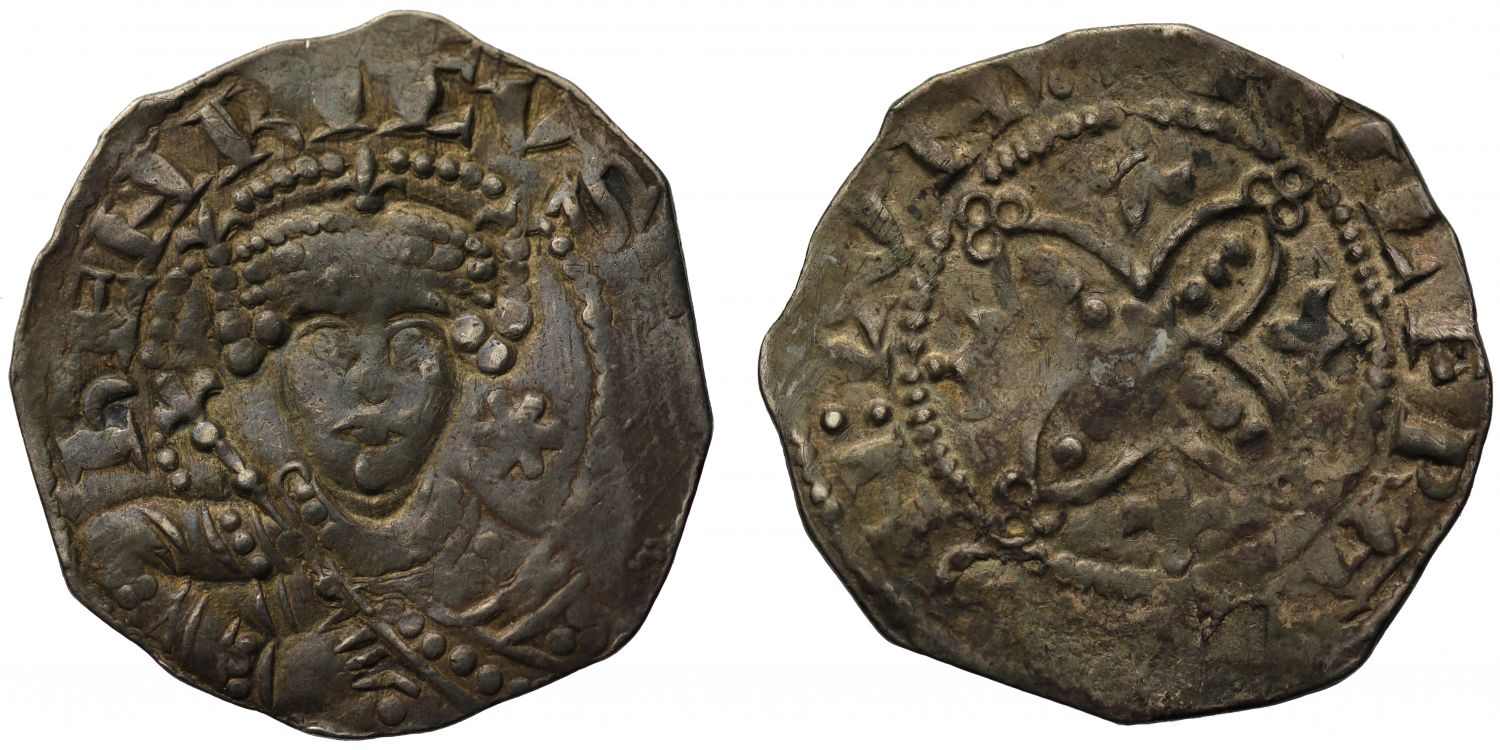 Henry I Penny, type XIV, pellets in qutrefoil, London, Wulfward
