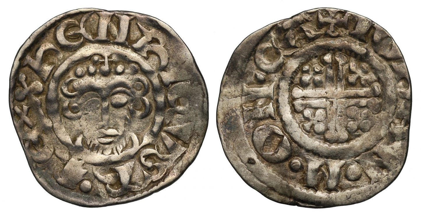 John Penny, Short cross type 5c, Canterbury, Iohan / M, rare double name