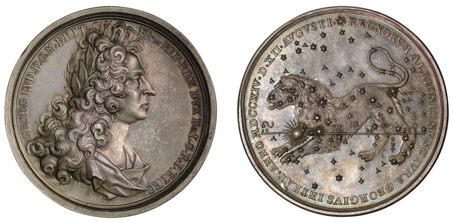 Accession of George I, 1714.