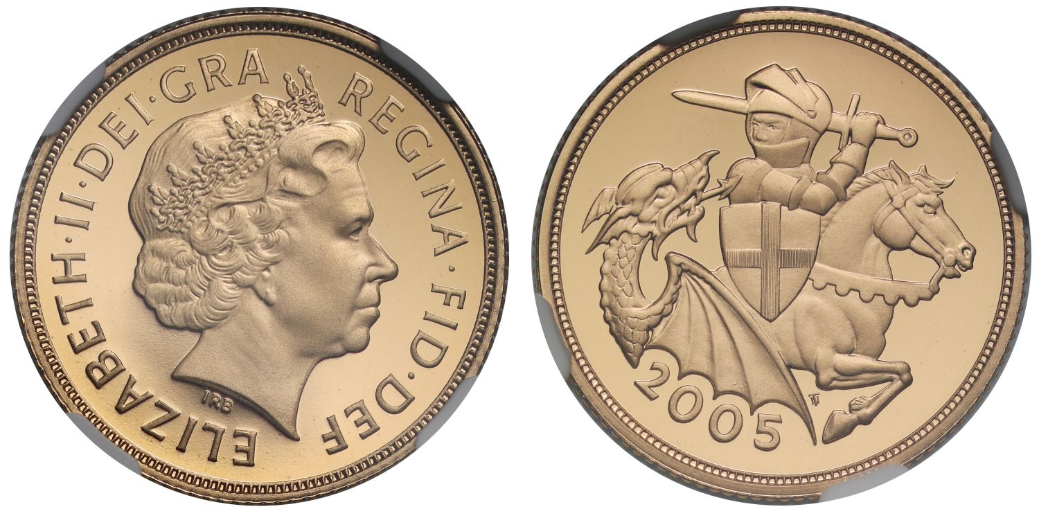 Elizabeth II 2005 PF70 UCAM Sovereign