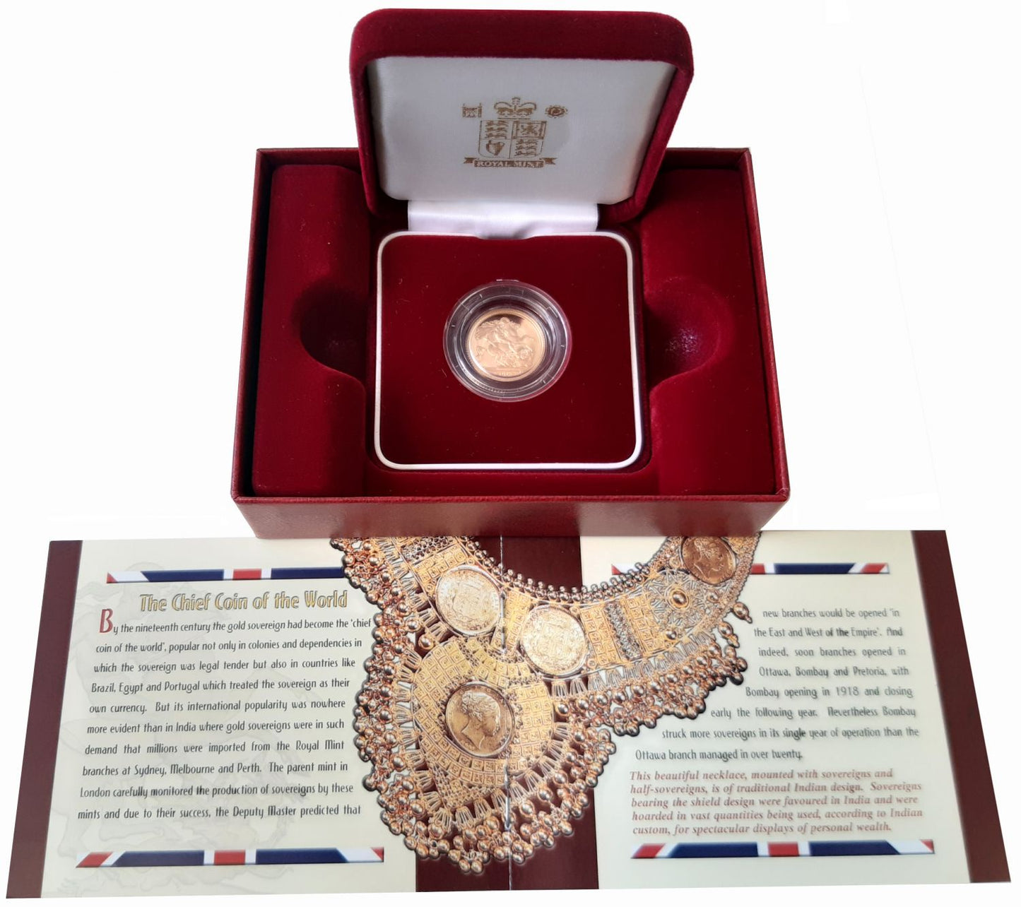 Elizabeth II 2004 proof Half-Sovereign