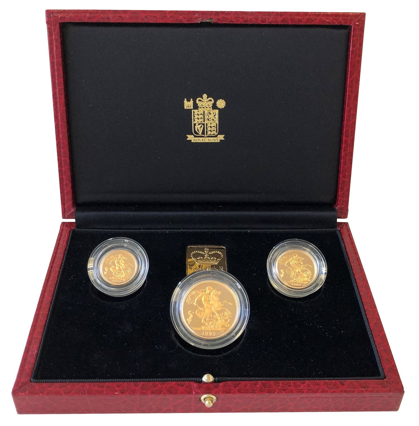 Elizabeth II 1993 3-coin gold proof Set