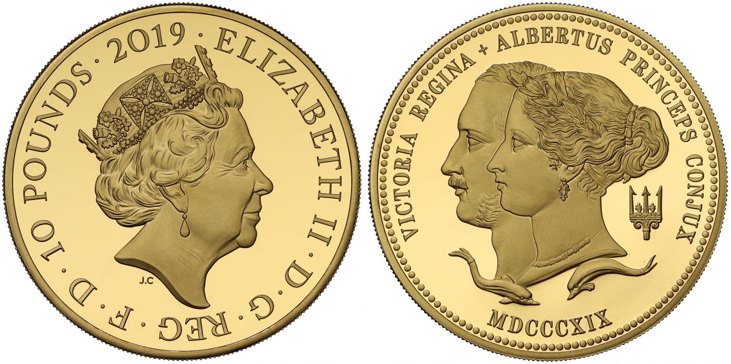 Elizabeth II 2019 gold proof 5oz Victoria Anniversary