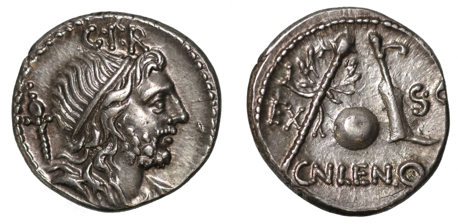 Cornelius Lentulus, Denarius