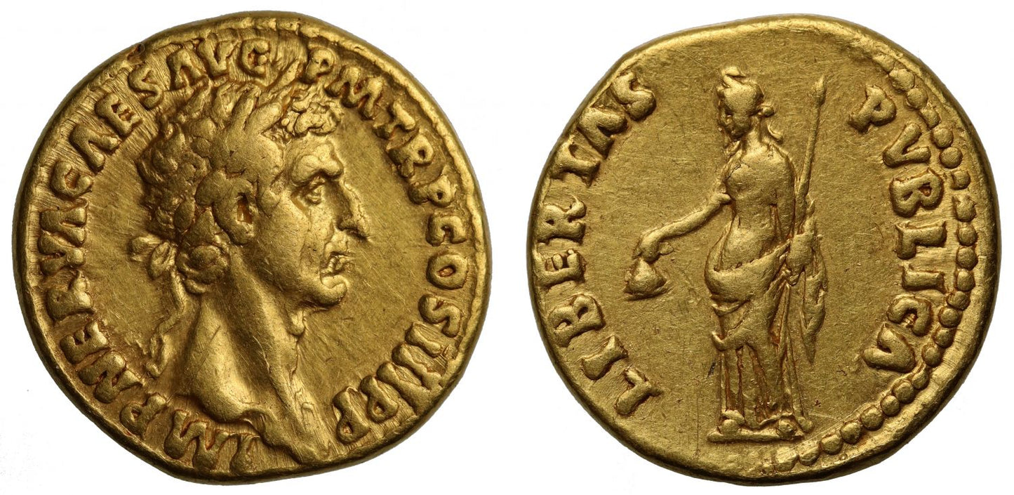 Nerva, Gold Aureus.