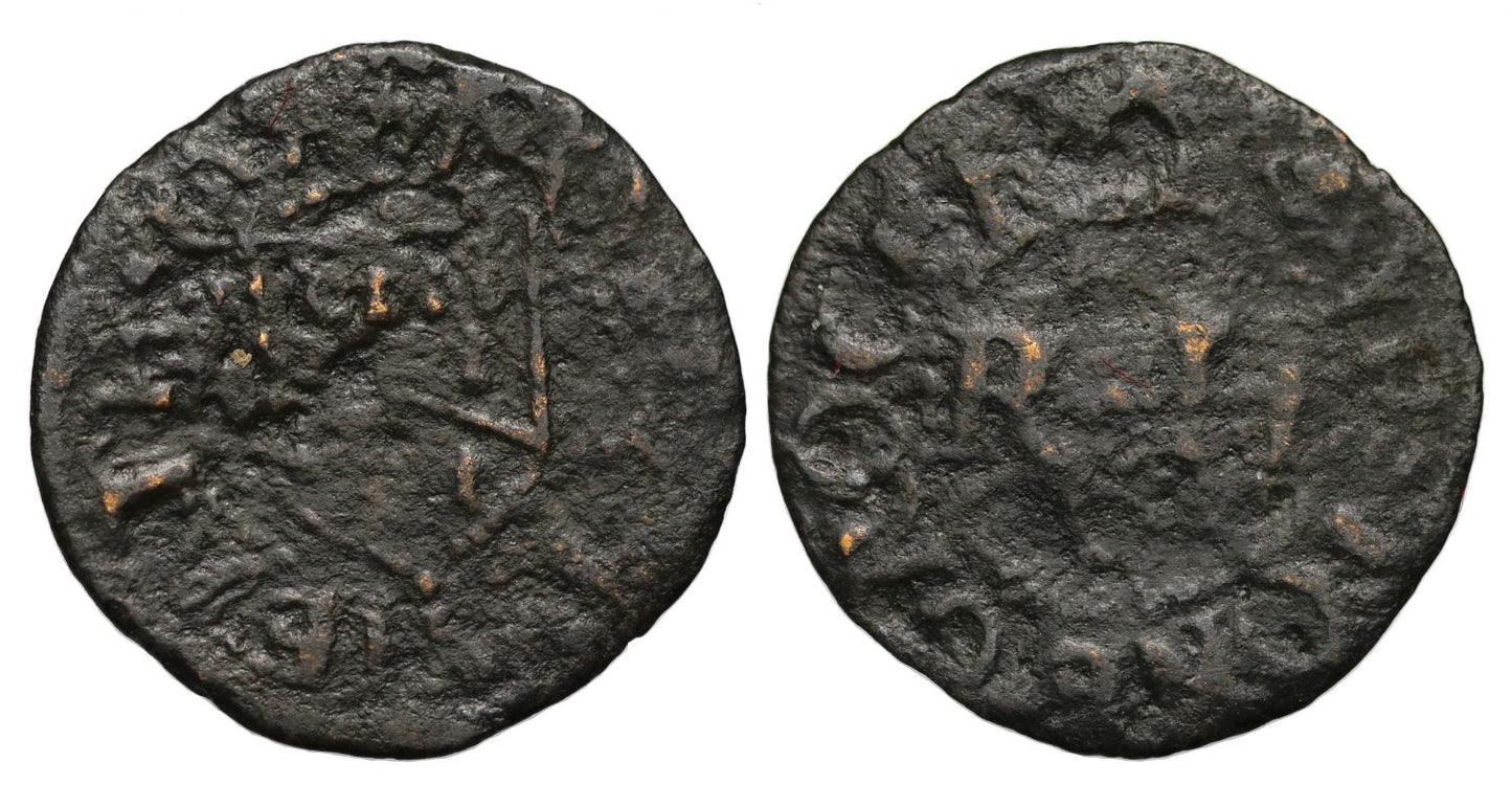 17th Century Kent Halfpenny Maidstone, Robert Heath, Grocer