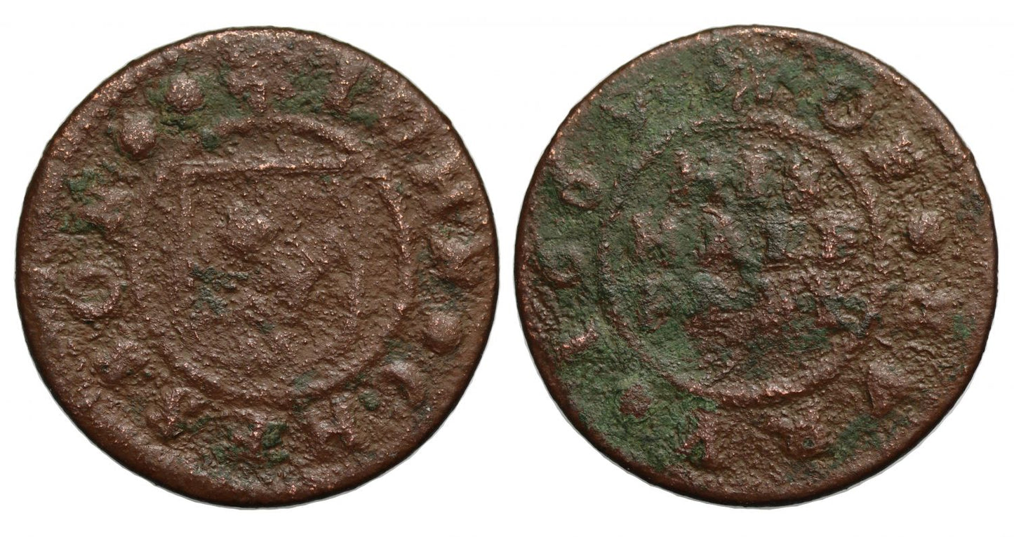 17th Century Suffolk Halfpenny, John Chesson, Haberdasher 1669