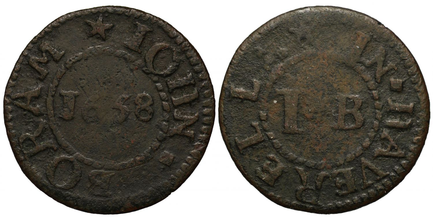 Suffolk Haverhill John Boram Farthing 1658
