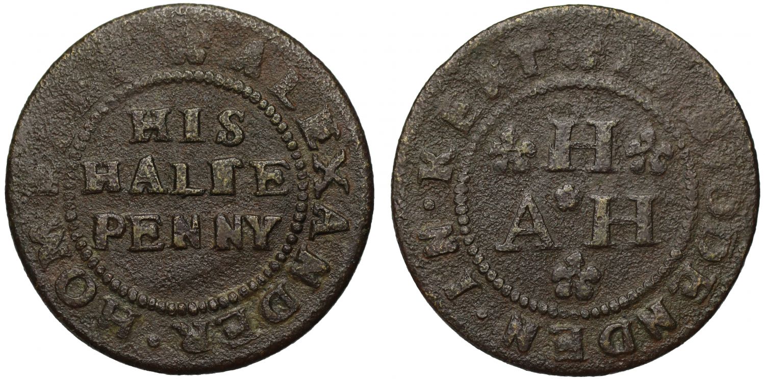 Kent Biddenden Alexander Homesby Halfpenny