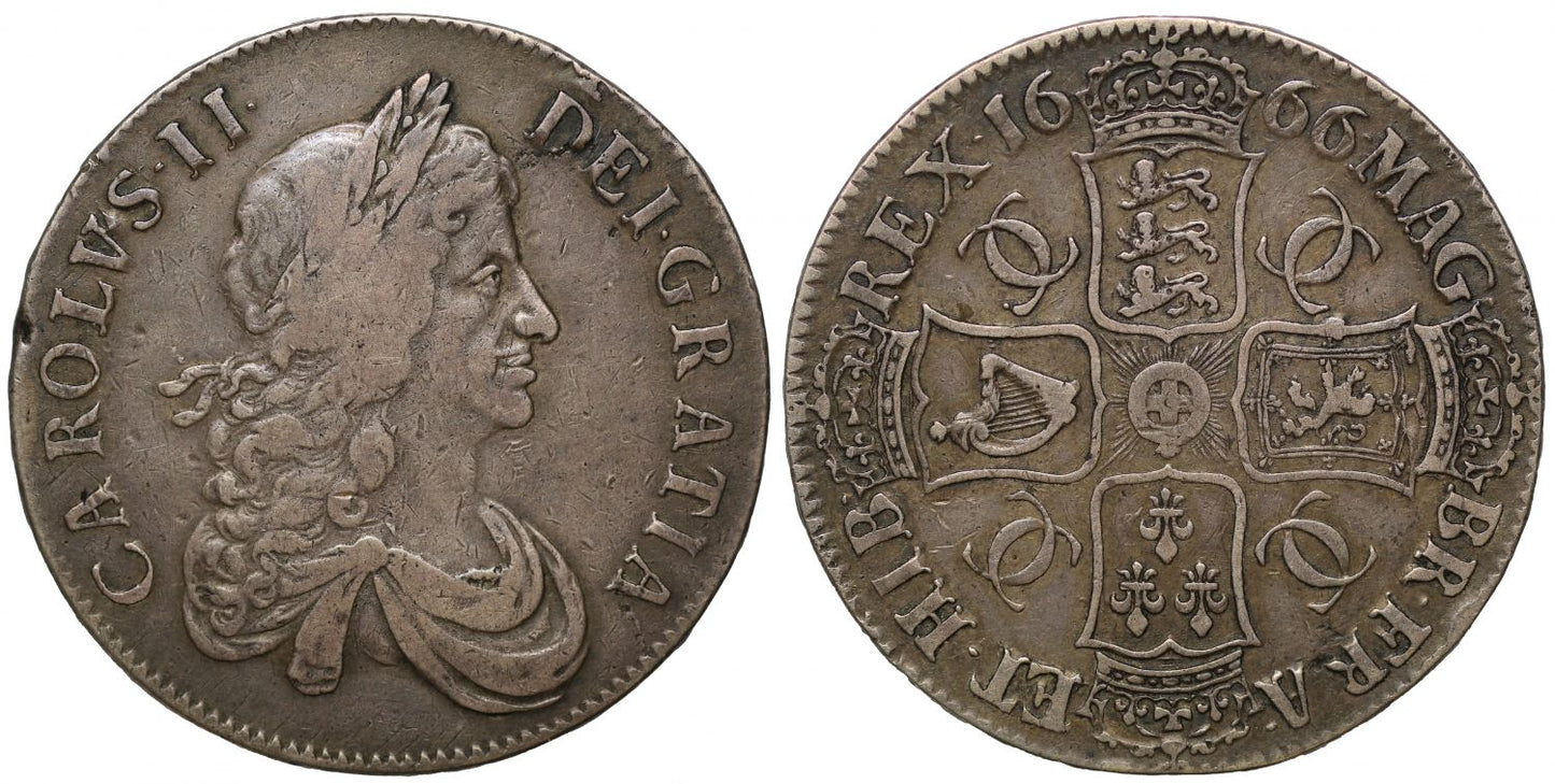 Charles II 1666 Crown
