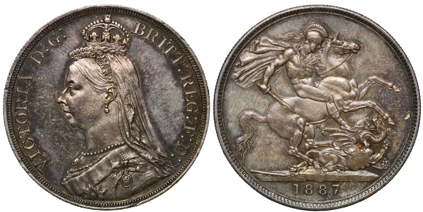 Victoria 1887 Crown, Golden Jubilee issue