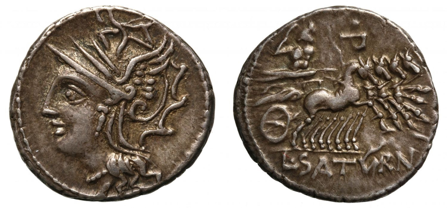 Lucius Appuleius Saturninus, Denarius.